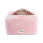 Fluffie – Baby Pink Plush Makeup Bag