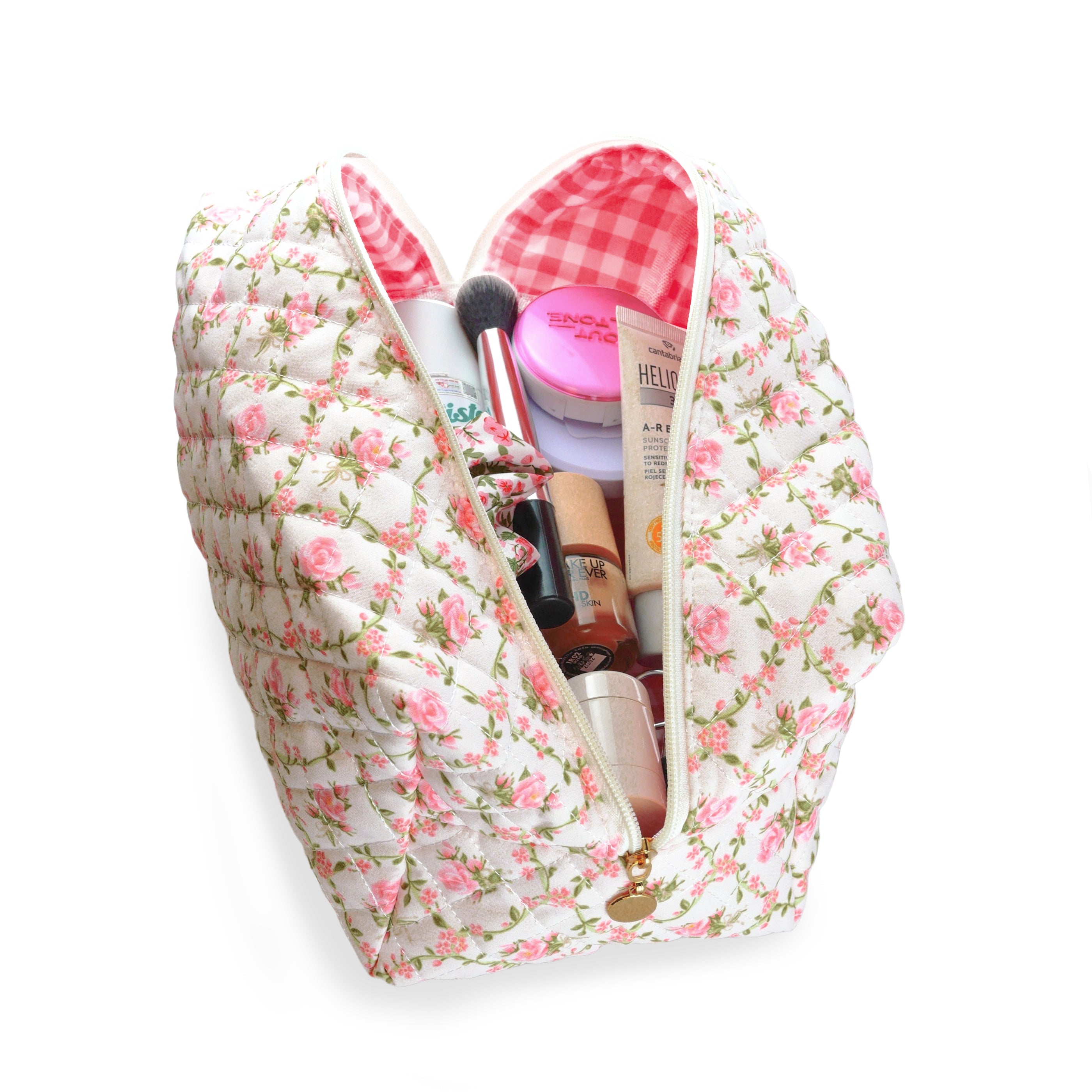 Rosering - Rose Ring Quilted Makeup Bag